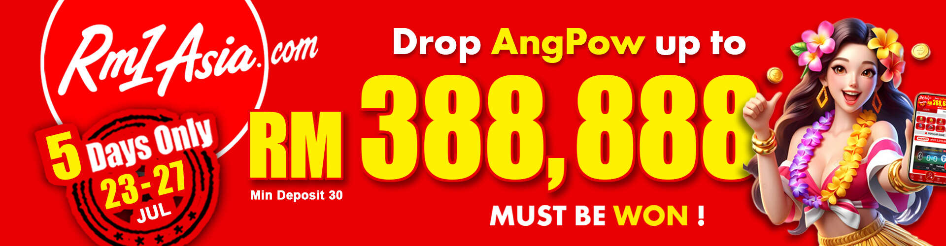 July Drop Angpao Promo