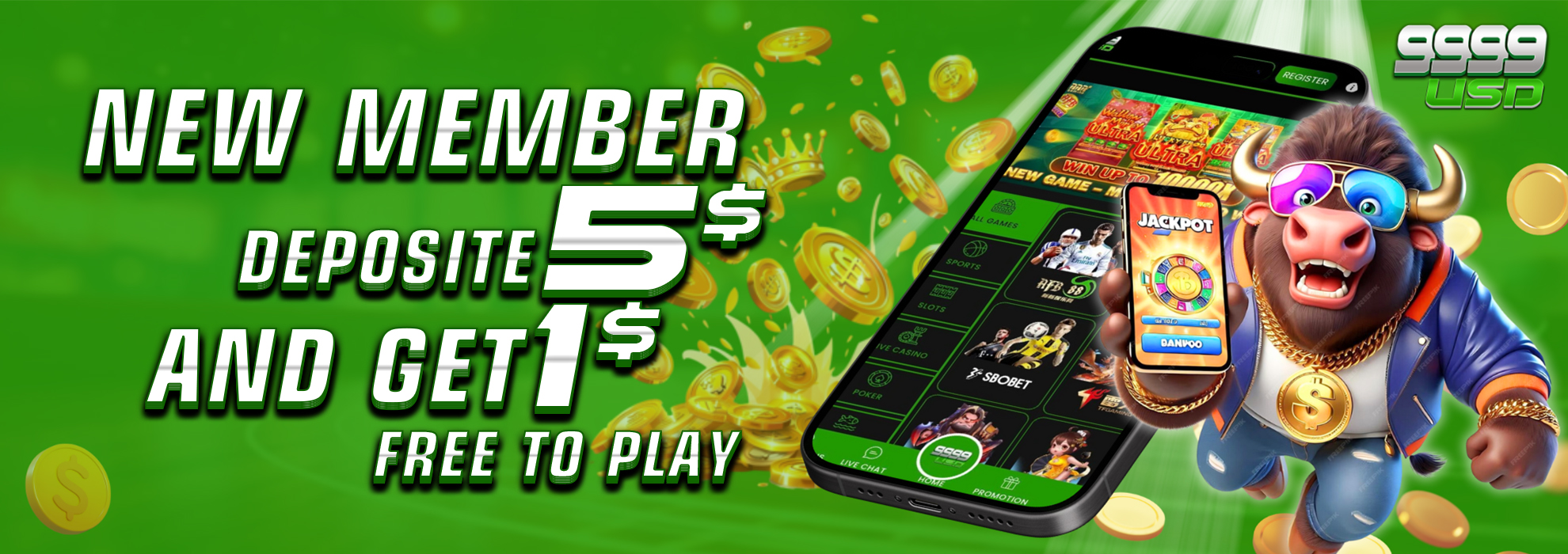 9999USD  Banner Position 3