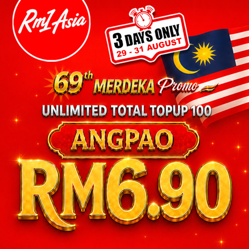 RM1ASIA Promotion 🇲🇾 RM1Asia Merdeka Promotion