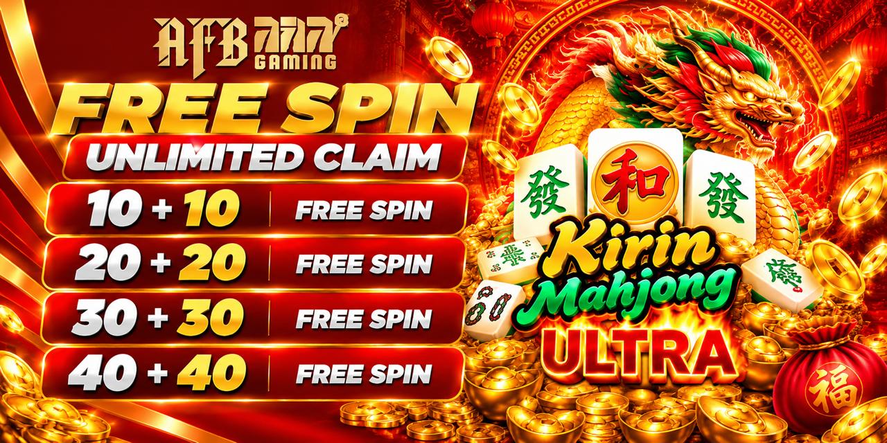 RM1ASIA  Promotion Deposit Get AFB Gaming 10-40 Free Spin