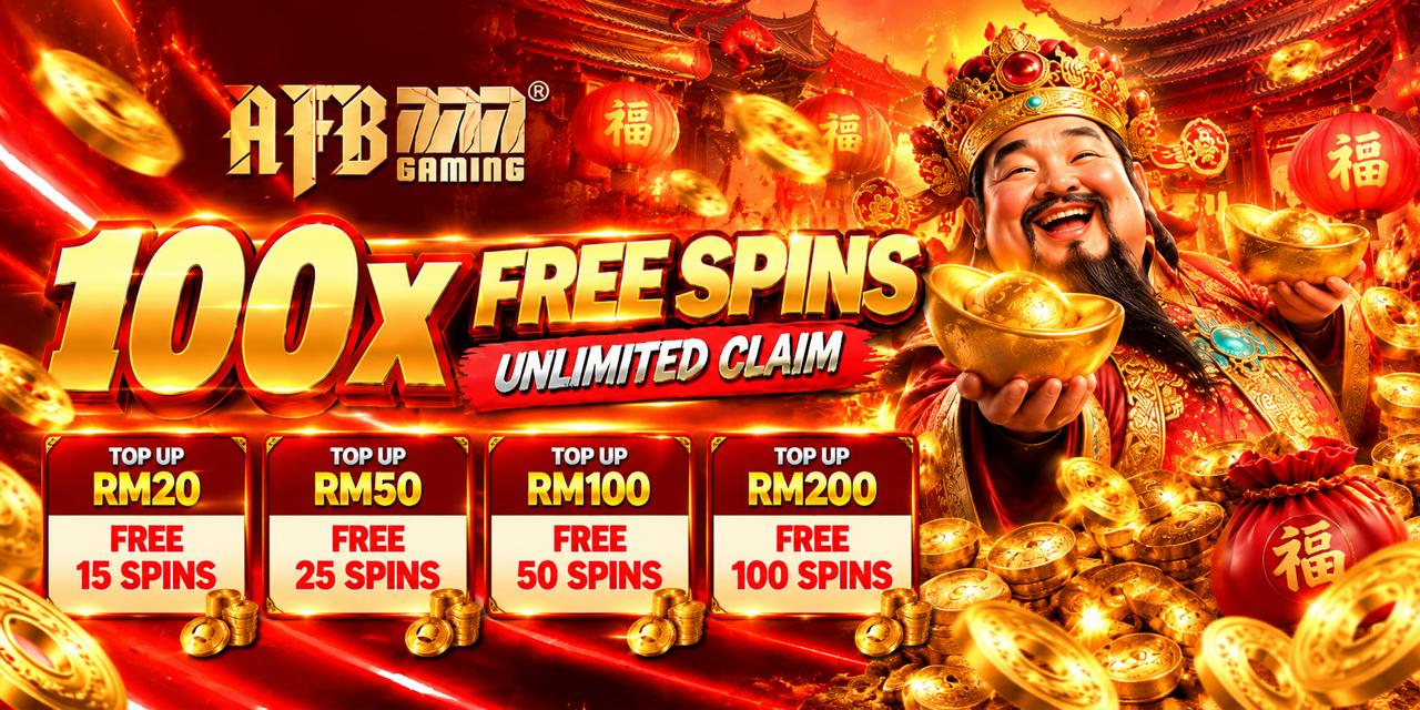 Promotion Deposit Get AFB Gaming Free Spin