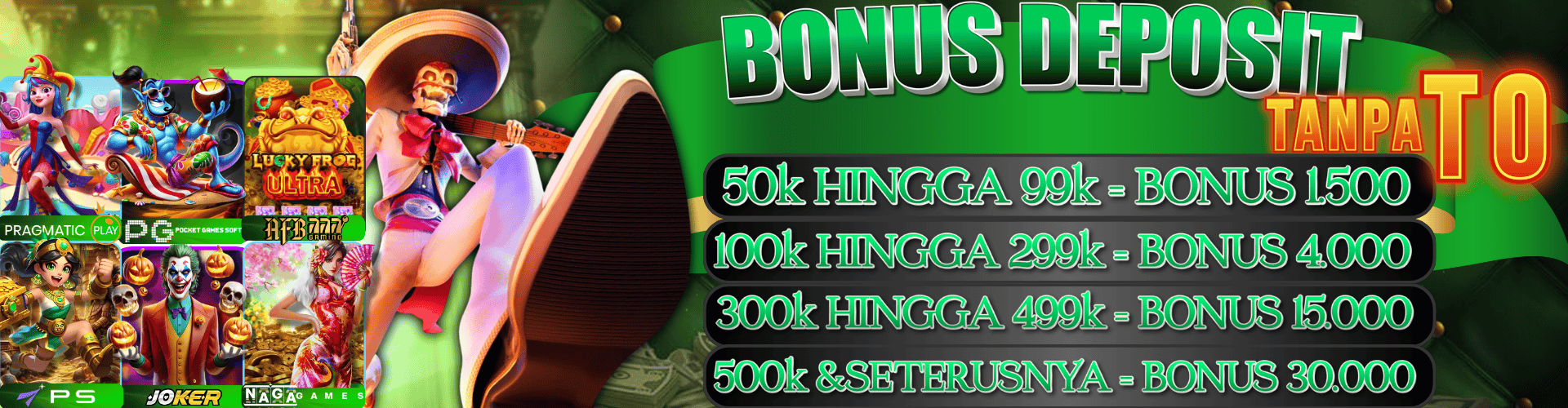Miliarslot77 Promotion BONUS DEPOSIT TANPA TO