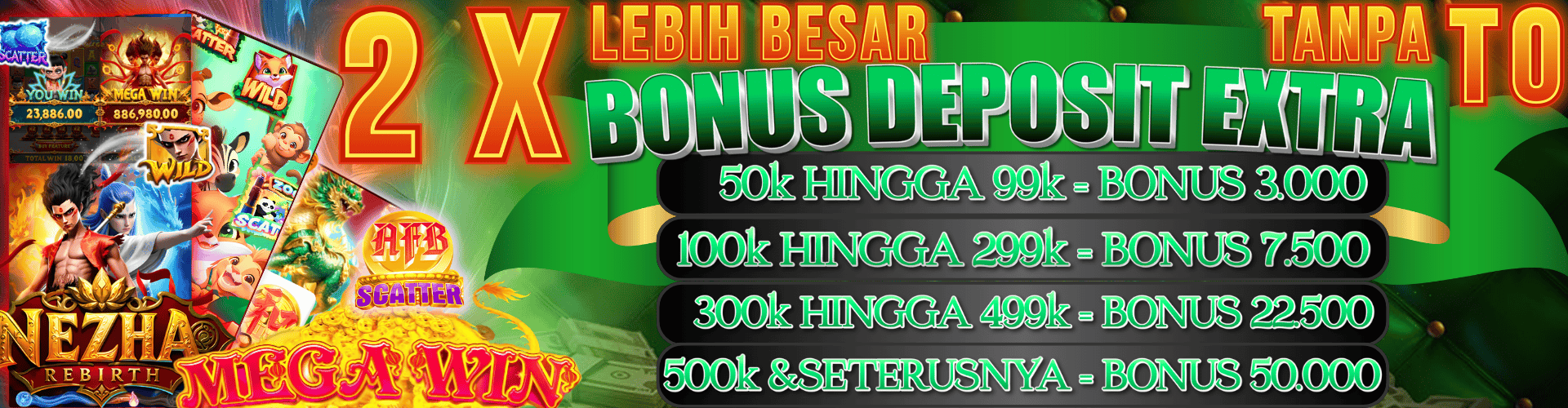 Miliarslot77 Promotion BONUS DEPOSIT TANPA TO AFB GAMING
