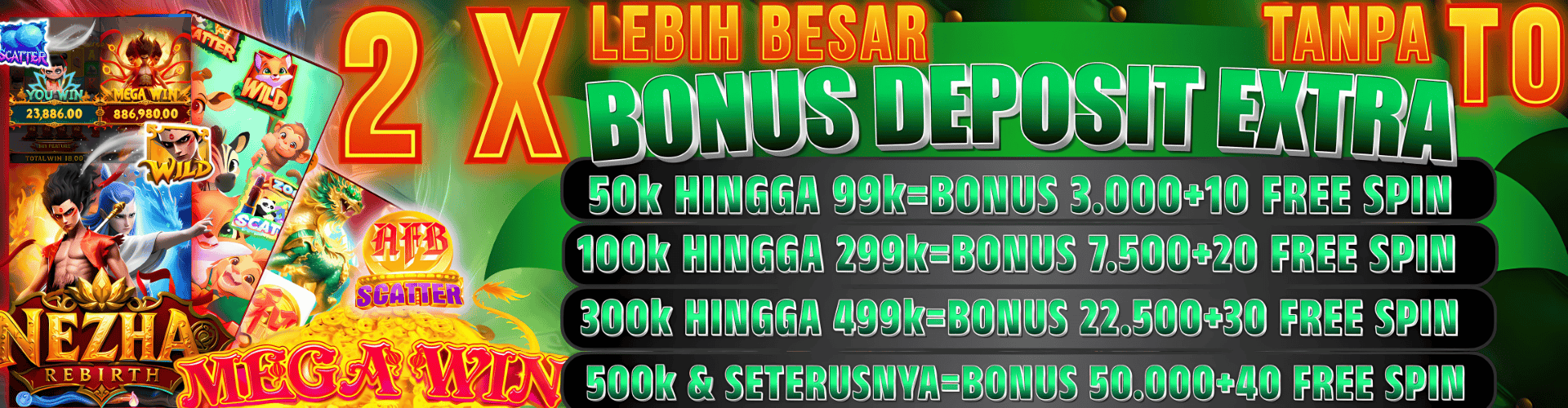 Miliarslot77 Promotion BONUS DEPOSIT TANPA TO AFB GAMING