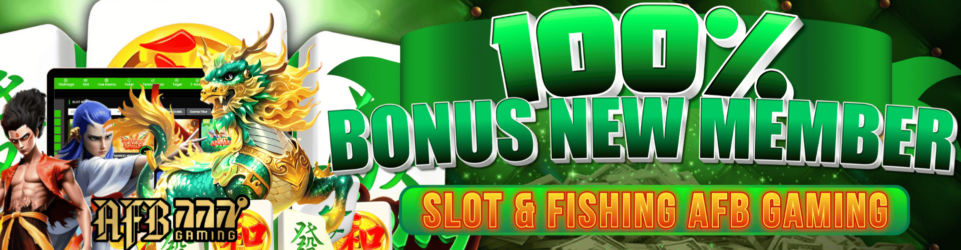 Miliarslot77 Promotion BONUS MEMBER BARU SLOT & FISHING 100%