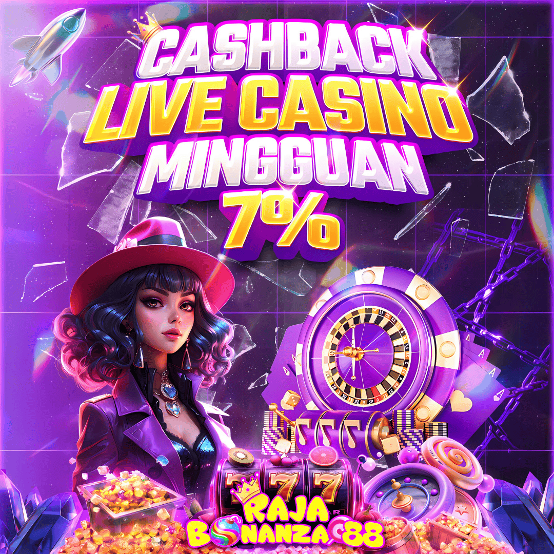 Rajabonanza88 Promotion BONUS MINGGUAN CASHBACK CASINO