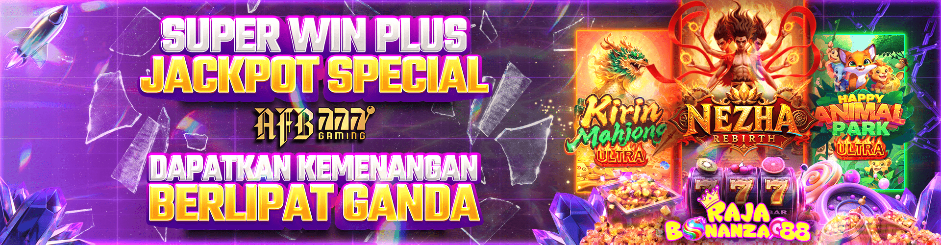 Rajabonanza88 Promotion RAJABONANZA88 Promotion Superwin Jackpot AFBGaming di Rajabonanza88