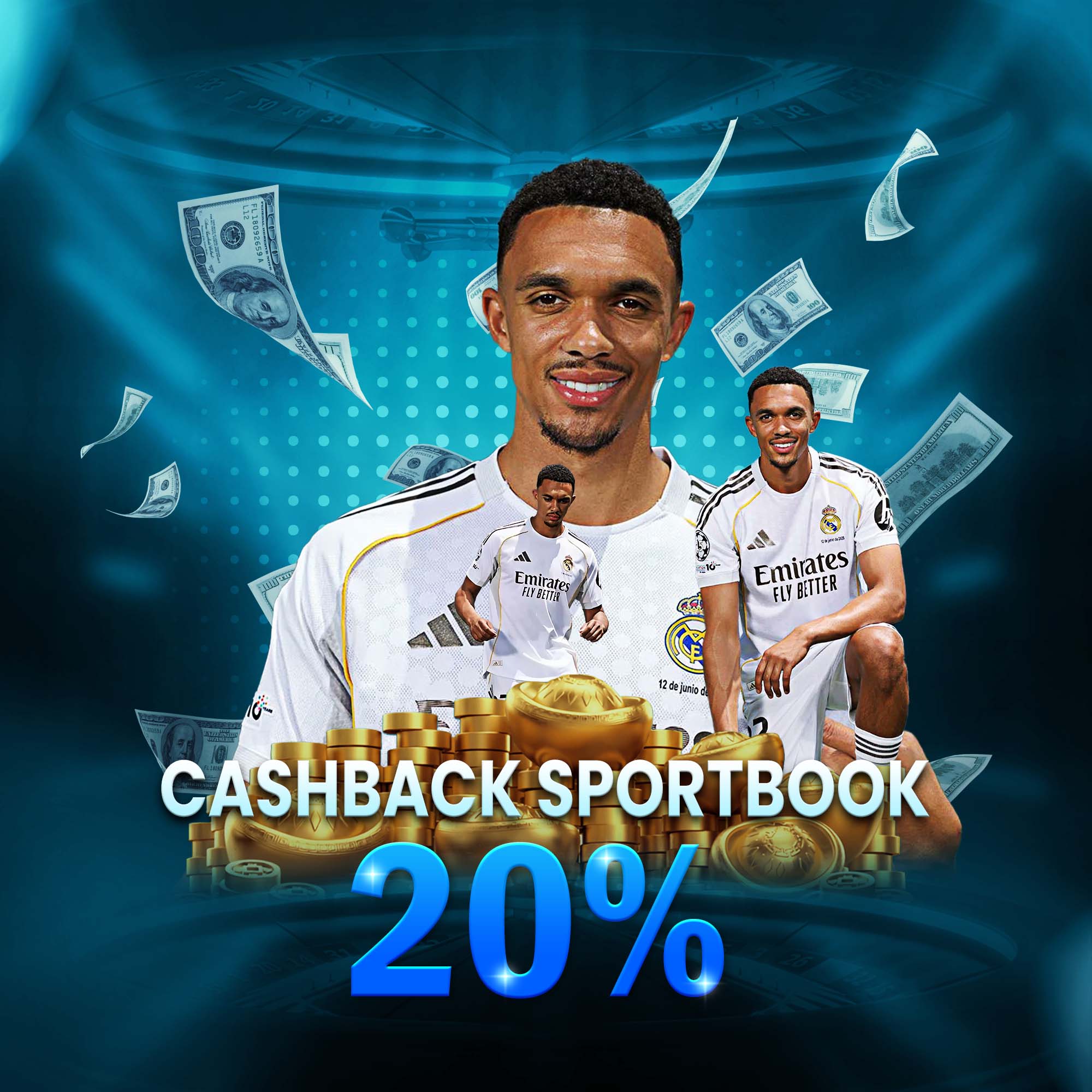 CAMBOPLAY Promotion Sportsbook Weekly Cashback 20%