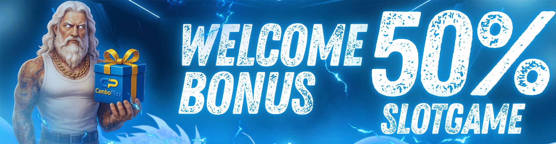 CAMBOPLAY  Promotion 50% Welcome bonus slot game