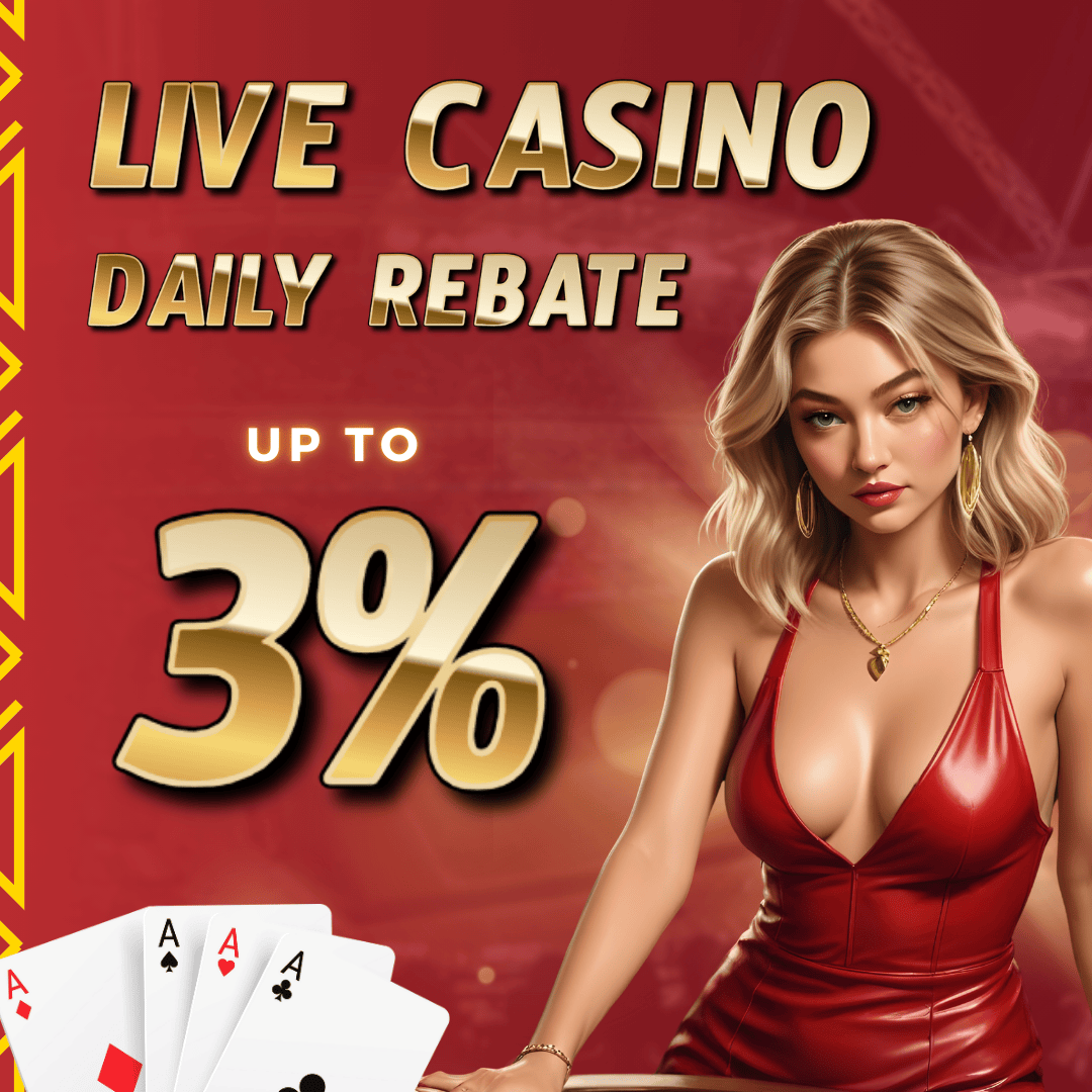 Goat88  Promotion LIVE CASINO DAILY REBATE