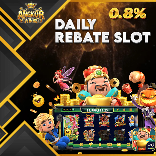ANGKORWIN88  Promotion DAILY SLOT REBATE