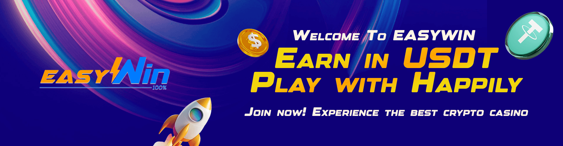 Easy88Win  Promotion Welcome to EASYWIN - The Best USDT Casino