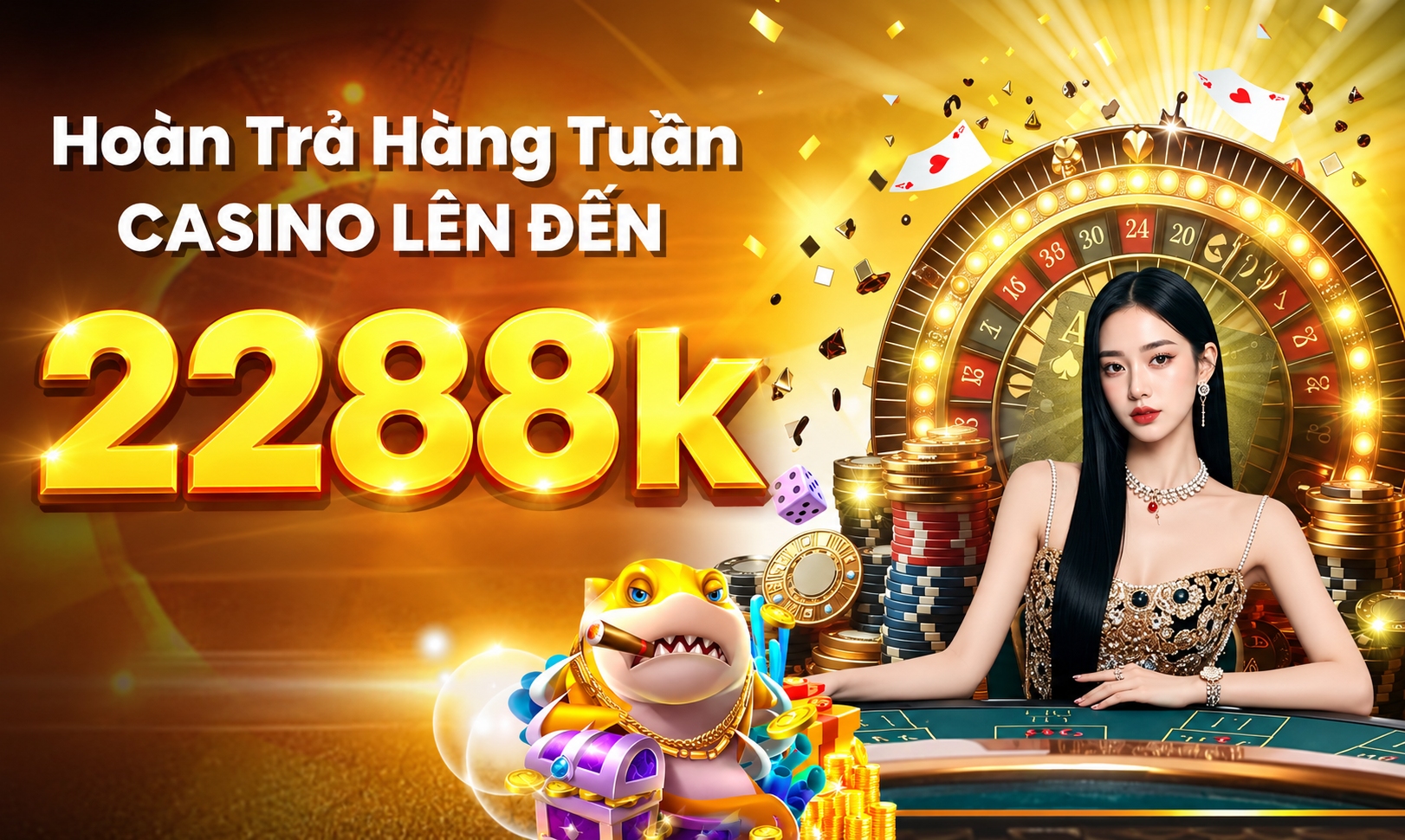 NTDM2002 Promotion HOÀN TRẢ CASINO HÀNG TUẦN