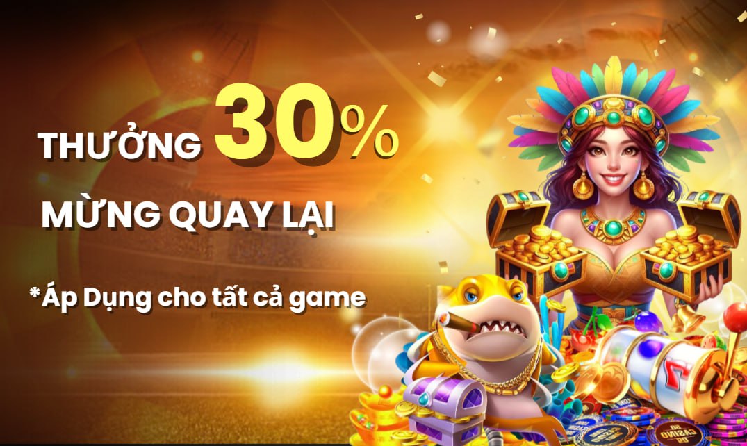 NTDM2002 Promotion THƯỞNG MỪNG QUAY LẠI 30%