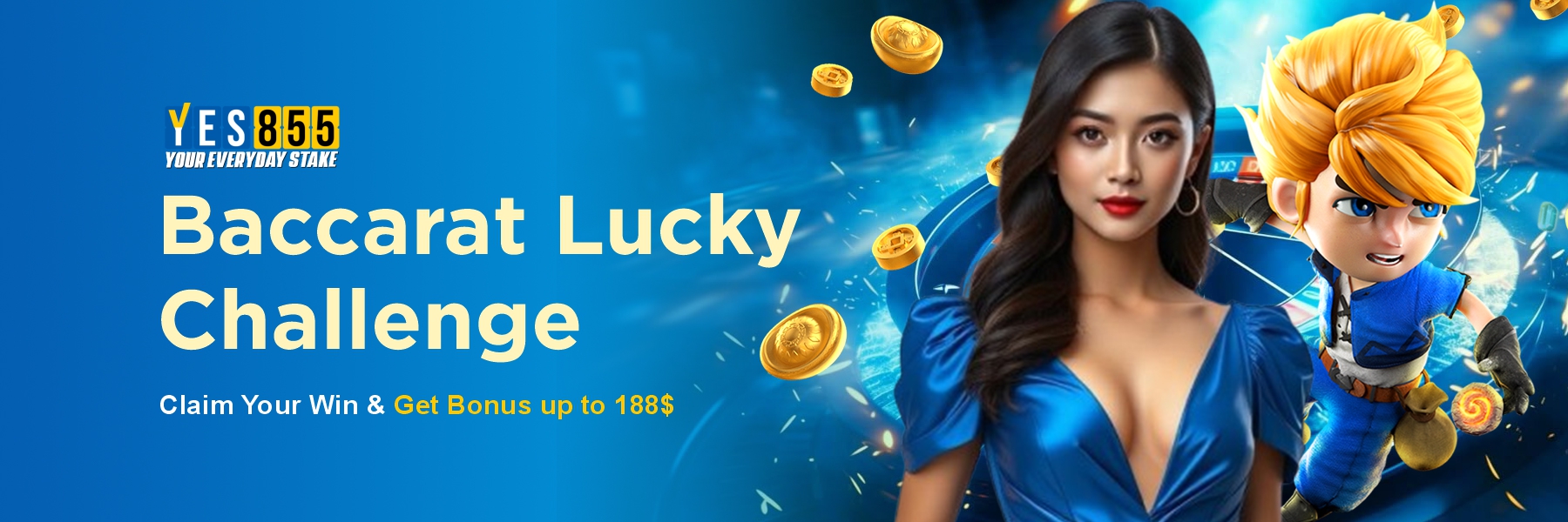 YES855  Promotion Baccarat Lucky Challenge