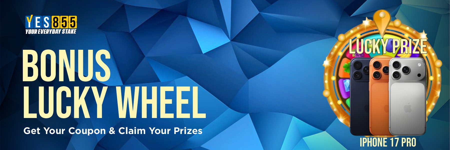 YES855 Promotion Bonus Lucky Wheel