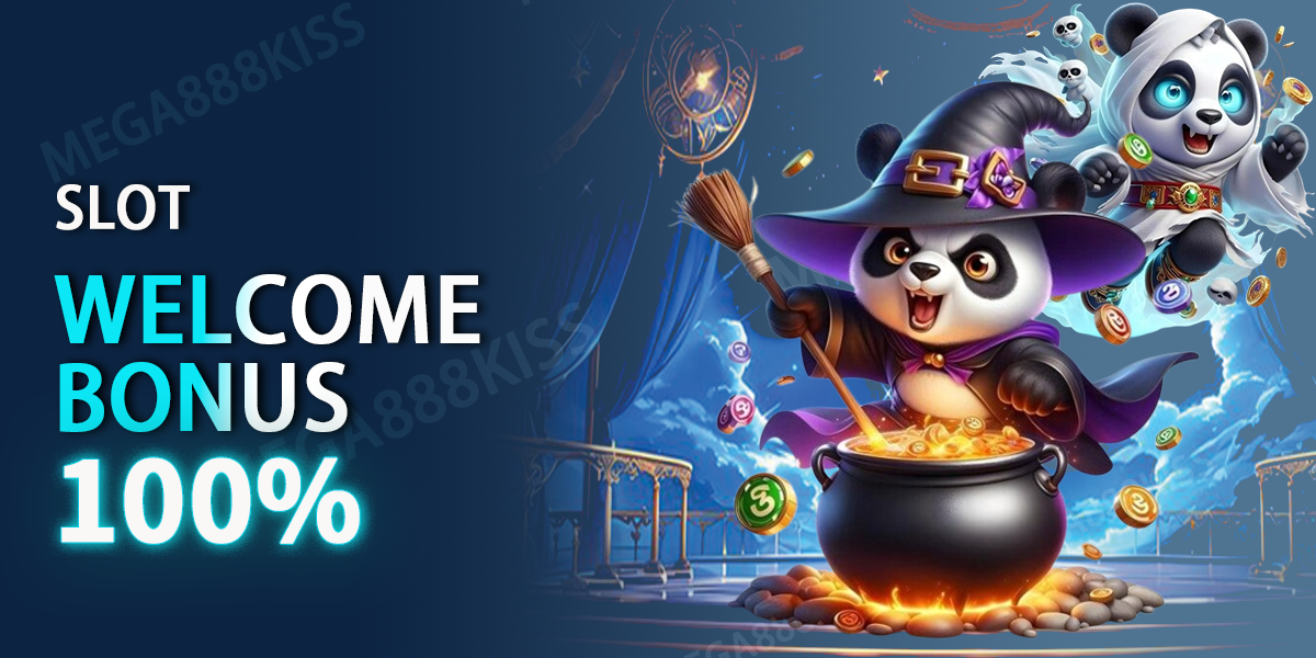 Mega888Kiss  Promotion Welcome Bonus 100％