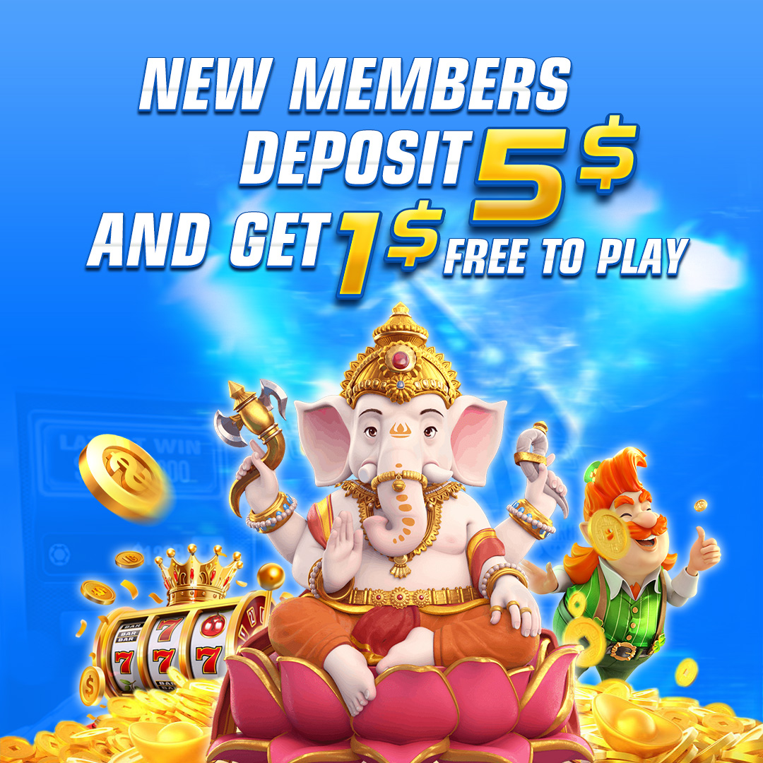 7777USD  Promotion New member claim promotion $5 Free $1