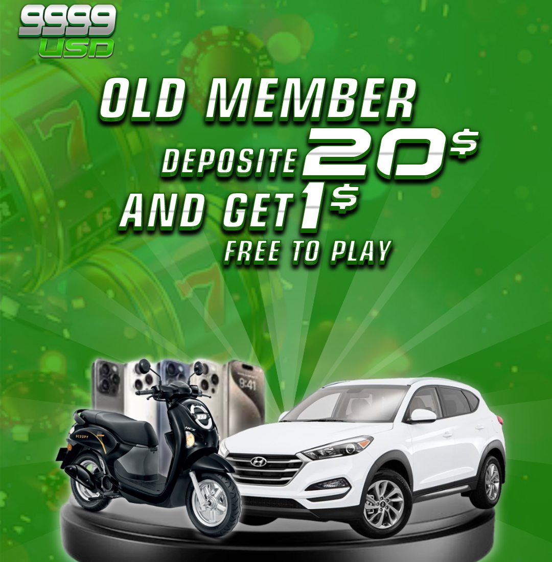 9999USD  Promotion Claim promotion $20 Free $1