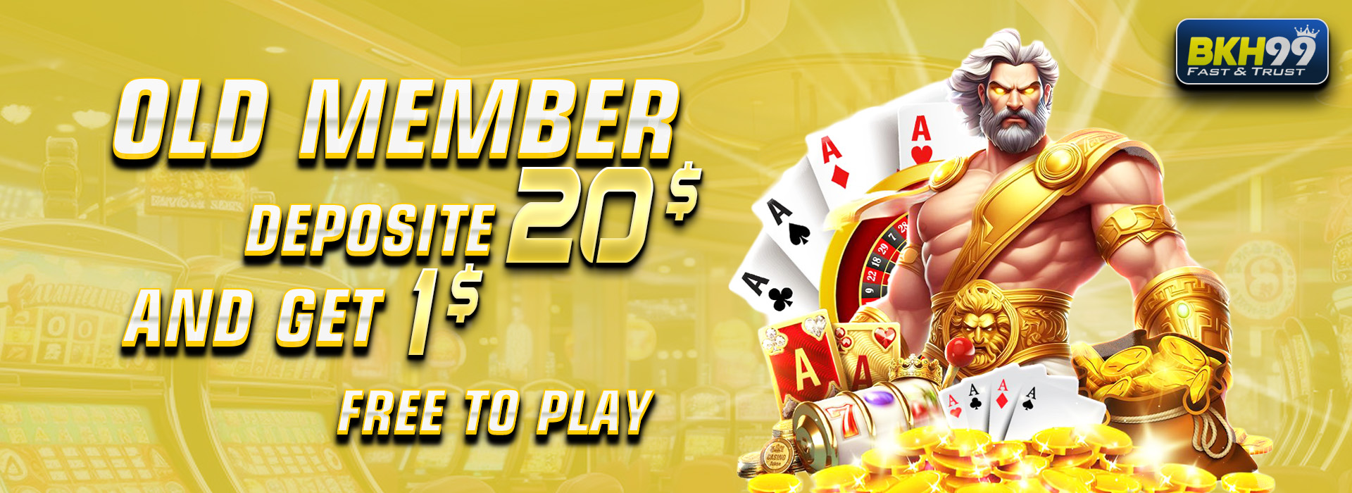 BKH99  Promotion Claim promotion $20 Free $1