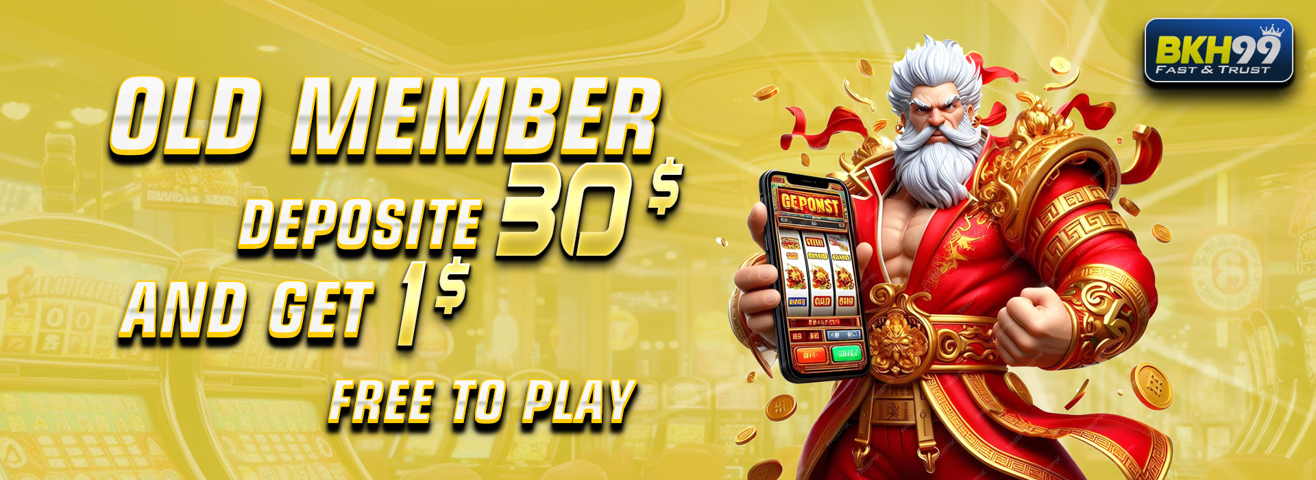 BKH99  Promotion Claim promotion $30 Free $1