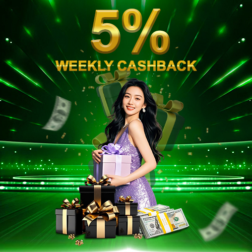 LUY88  Promotion Weekly 5% Cashback
