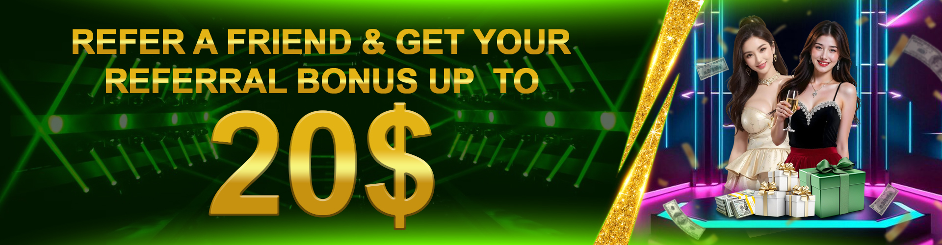 LUY88 Promotion Referral Get 20% Bonus