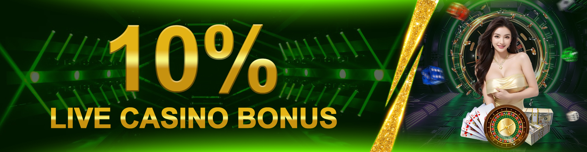 LUY88  Promotion Daily 10% Casino Bonus