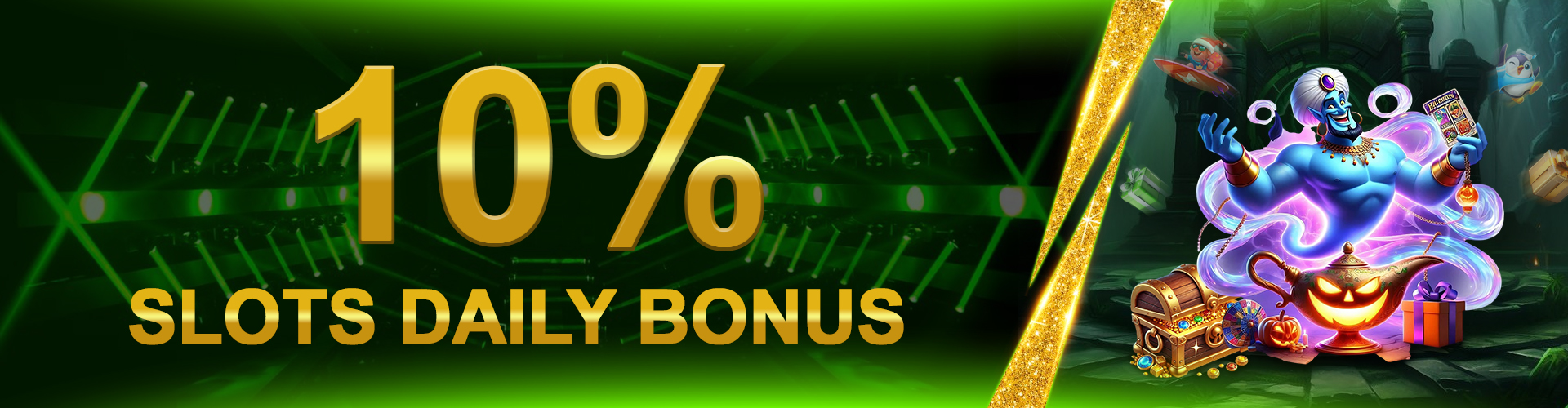 LUY88  Promotion Daily 10% Slot Bonus