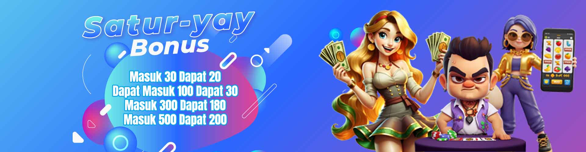 jackpotlah  Promotion Satur-yay Bonus