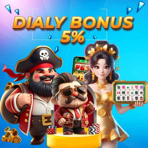 jackpotlah  Promotion Daily 5% Bonus