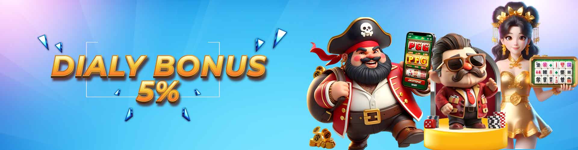 jackpotlah  Promotion Daily 5% Bonus