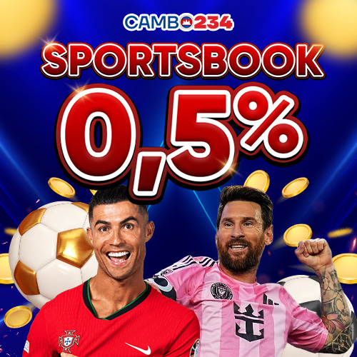 CAMBO234  Promotion REBATE SPORTSBOOK 0,5%