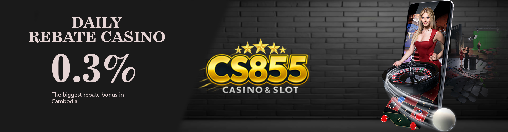 CS855 Promotion DAILY CASINO REBATE PROMOTION
