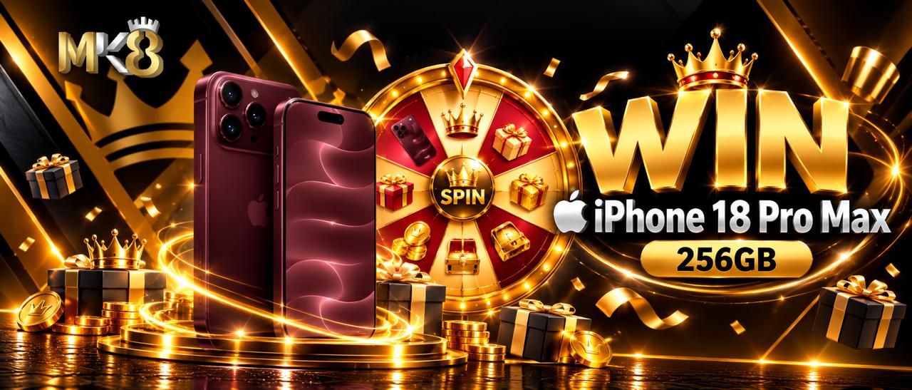 MK8 Cambodia Promotion Stand A Change To Win Iphone 17 Pro Max 256Gb