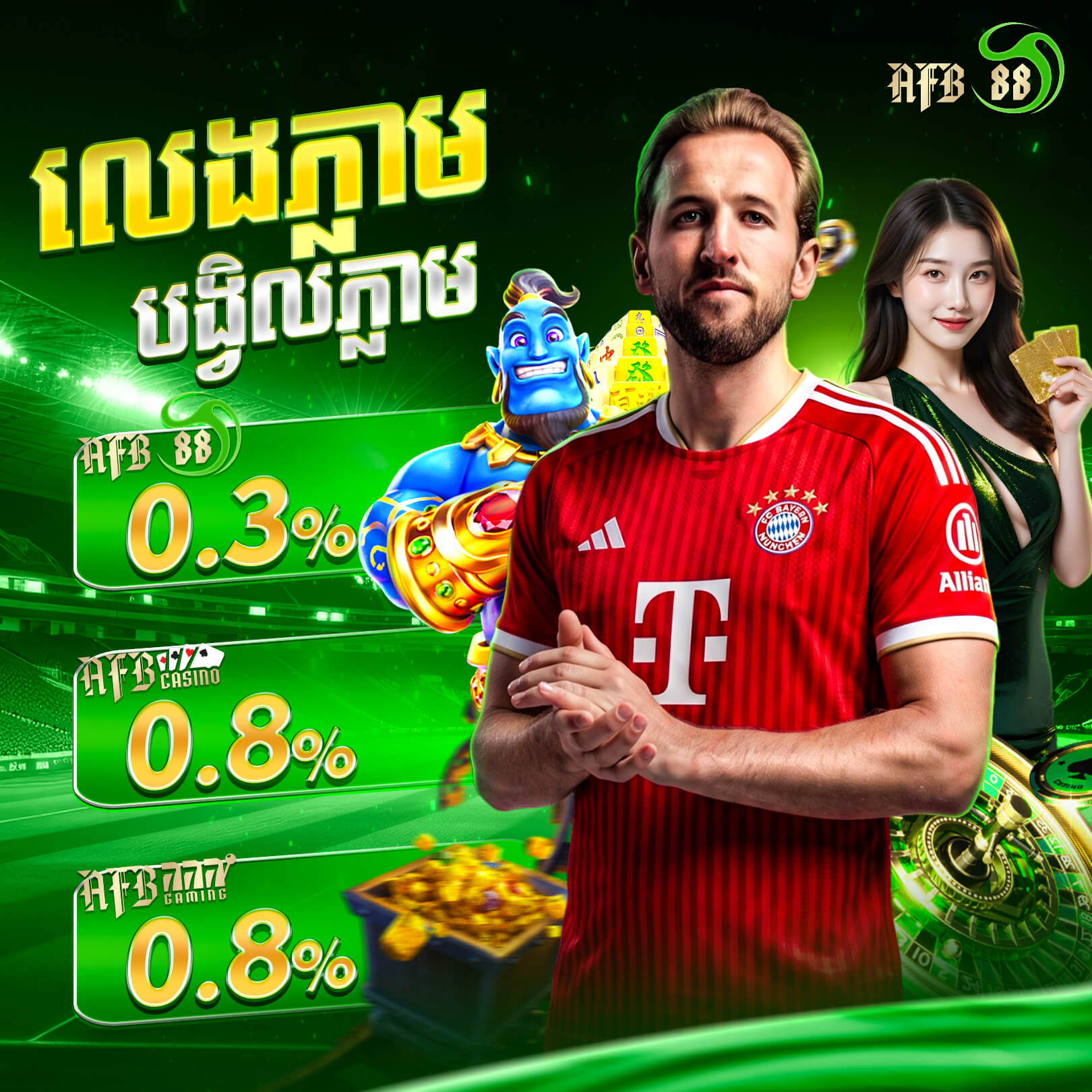 AFB338 Promotion ប្រាក់បង្វិលVIP