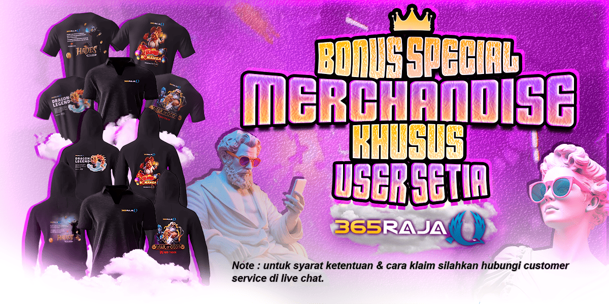 365Raja  Promotion SPECIAL MERCHANDISE UNTUK MEMBER SETIA