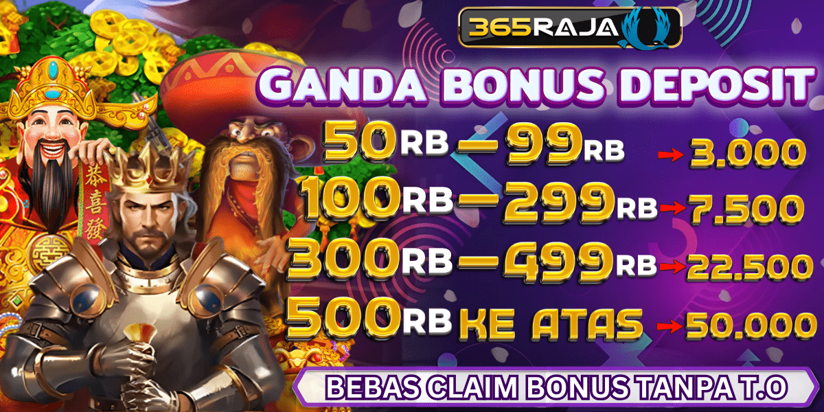 365Raja  Promotion BONUS DEPOSIT TANPA TO AFB GAMING