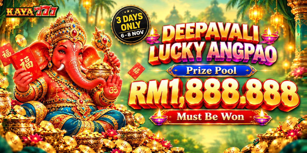 Kaya777 Promotion 🇲🇾 Angpao Misteri Tanpa Had Hari Malaysia Kaya777 🧧