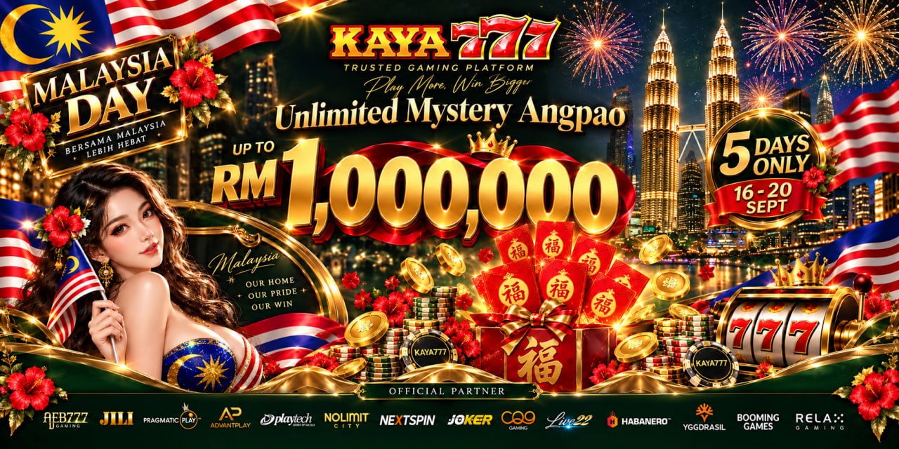 Kaya777 Promotion 🇲🇾 Kaya777 马来西亚日无限神秘红包 🧧