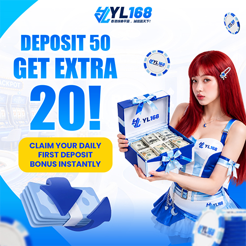 YL168 Promotion Daily First Deposit Bonus  .