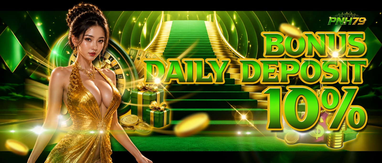 PNH79 Promotion BONUS DAILY DEPOSIT 10%