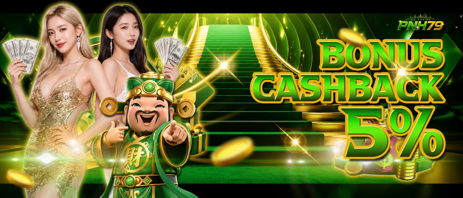 PNH79 Promotion BONUS CASHBACK 5 %
