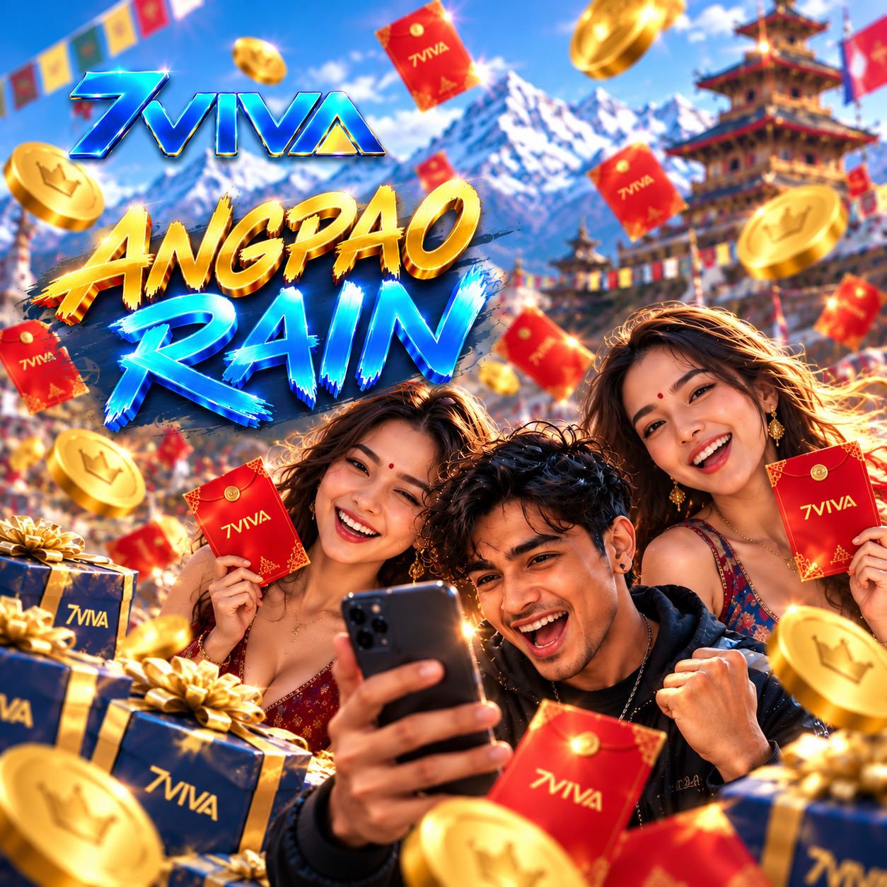 7Viva Promotion 7VIVA Angpao Rain