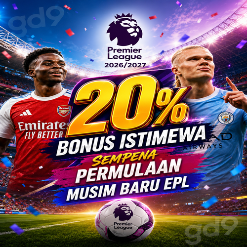 GD9 Promotion Bonus 20% ( BOLA SAHAJA X3 TURNOVER )